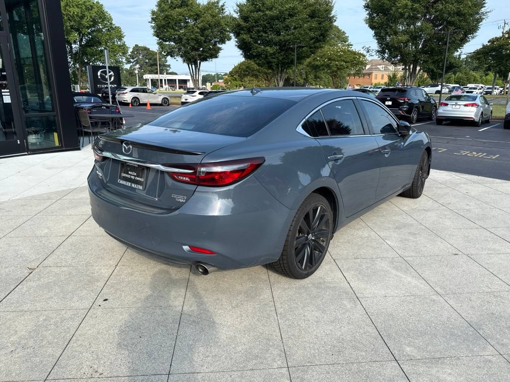 Certified 2021 MAZDA MAZDA6 Carbon Edition FWD image 6