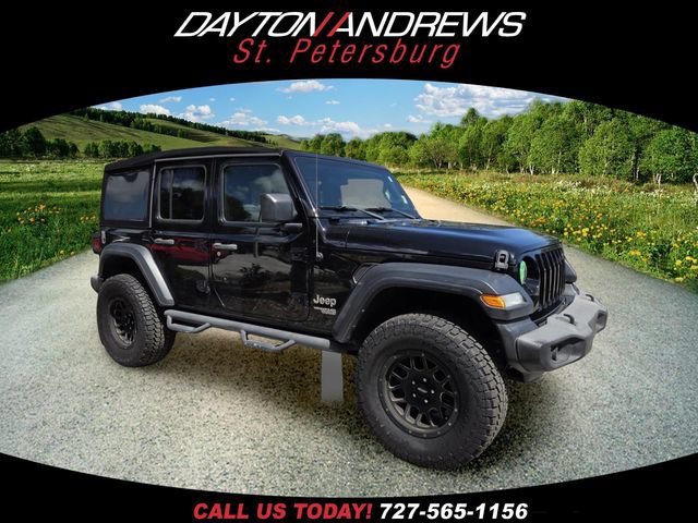 Certified 2018 Jeep Wrangler Unlimited Sport S