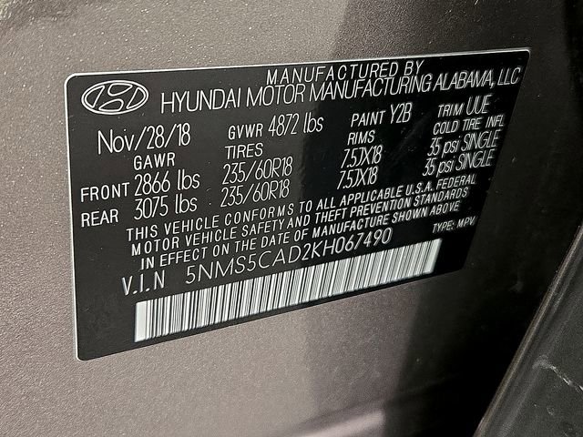 Used 2019 Hyundai Santa Fe AWD image 29