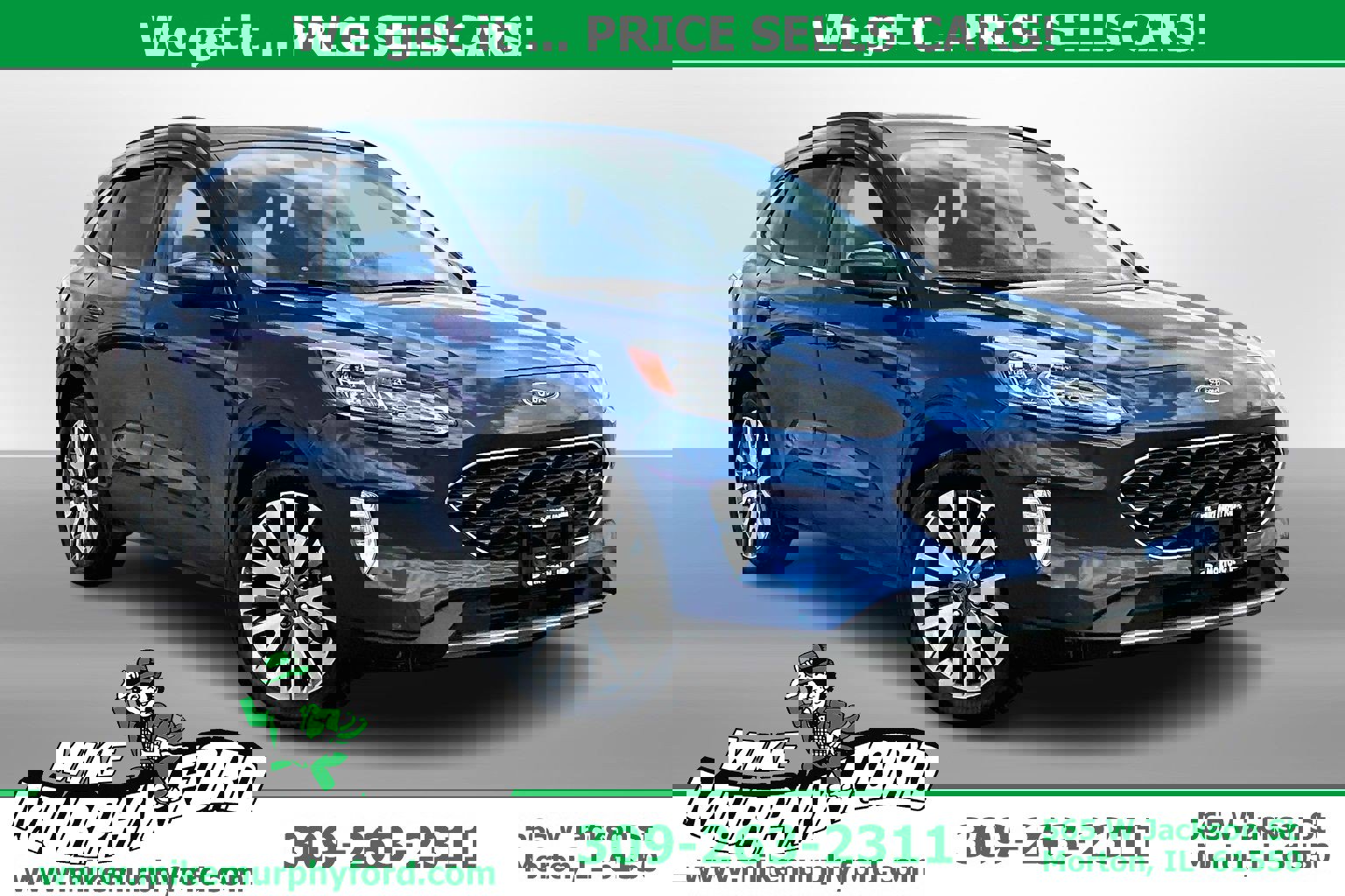 Used 2022 Ford Escape Titanium w/ Class II Trailer Tow Package