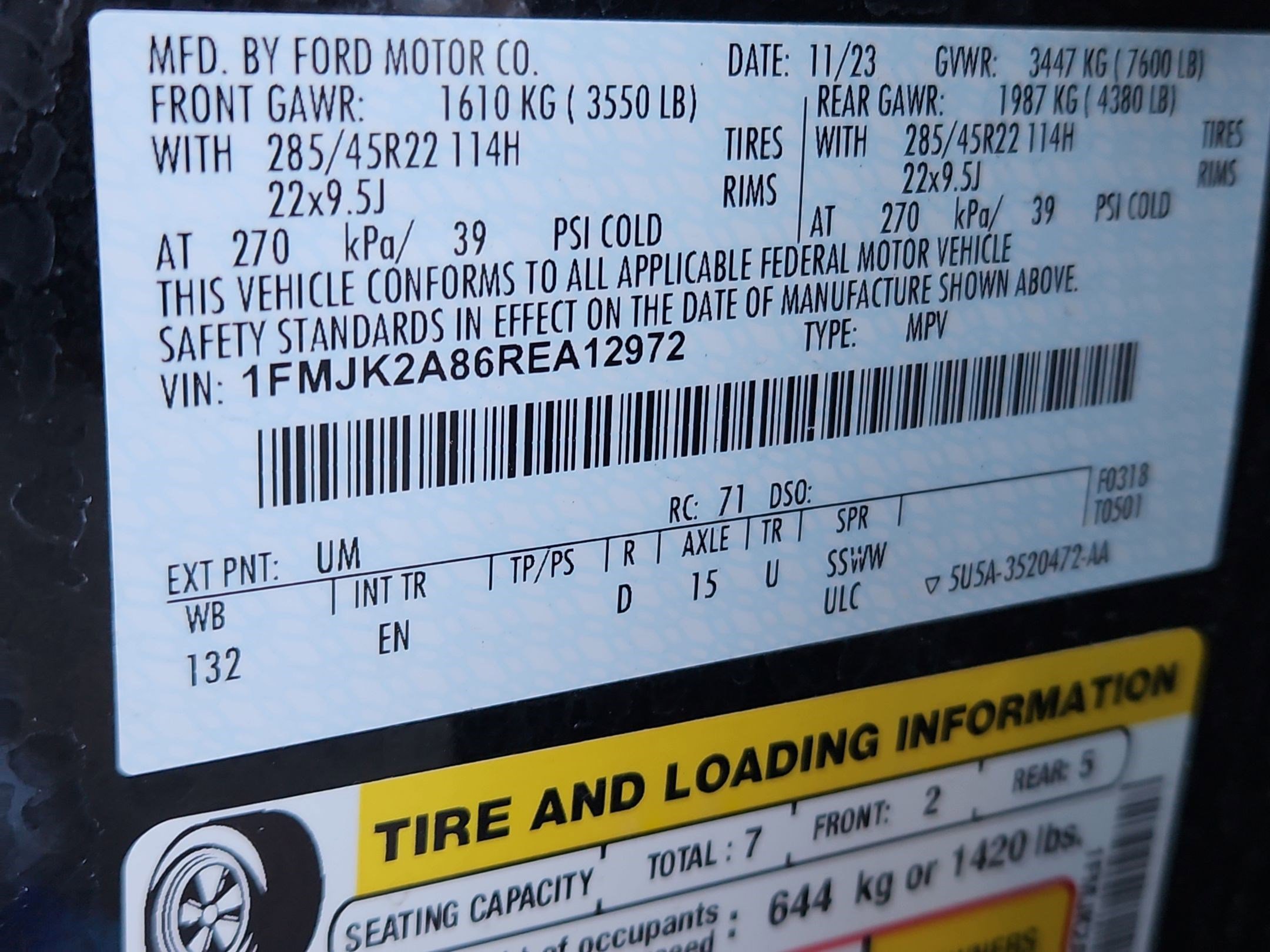Used 2024 Ford Expedition Max Limited image 38