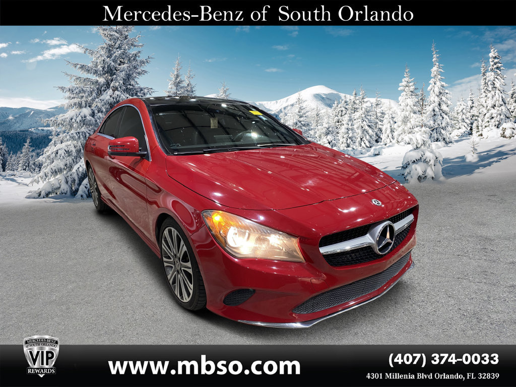 Certified 2018 Mercedes-Benz CLA 250