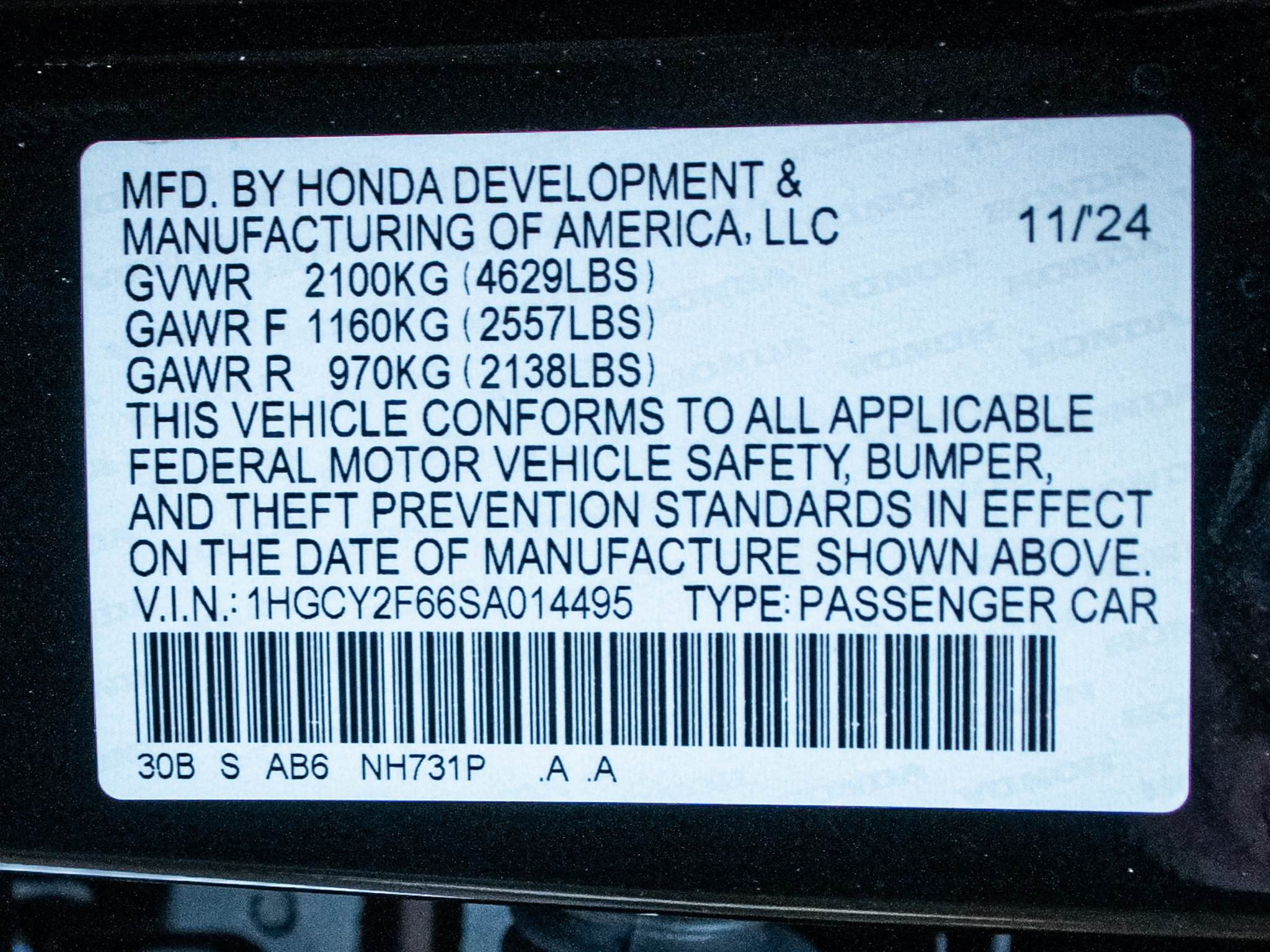 Used 2025 Honda Accord EX-L image 32