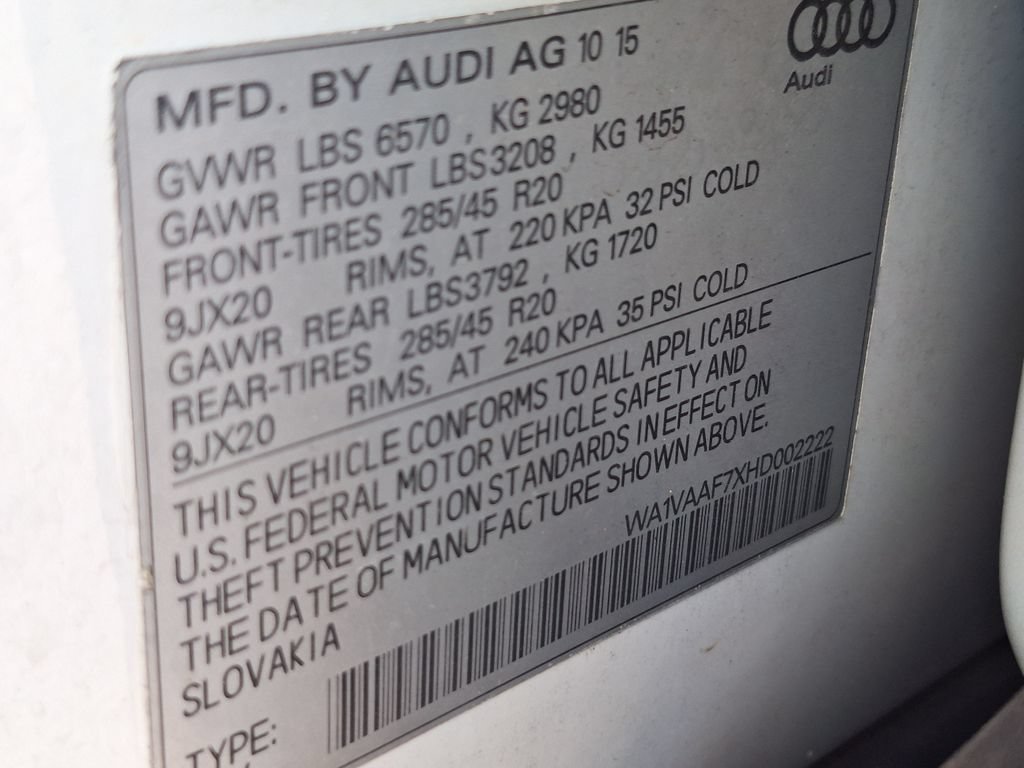 Used 2017 Audi Q7 3.0T Prestige AWD/4WD image 35