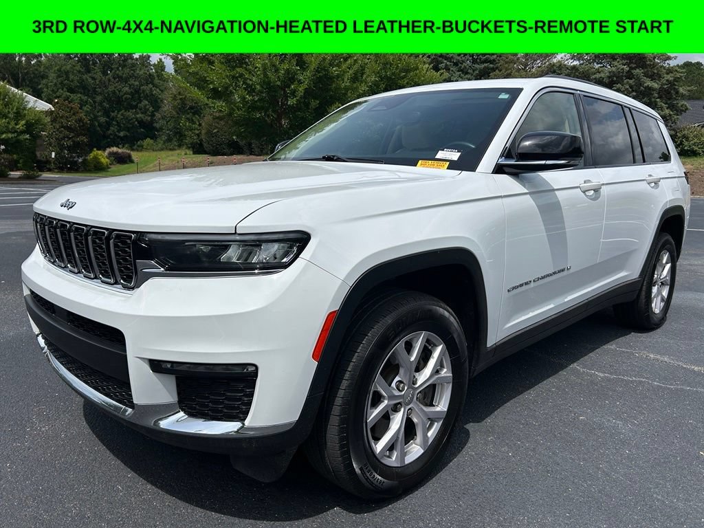 Used 2021 Jeep Grand Cherokee L Limited AWD/4WD image 1