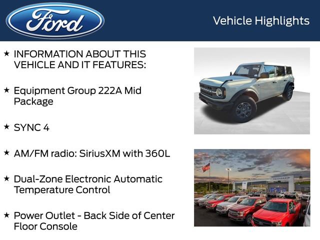 New 2025 Ford Bronco Big Bend image 4