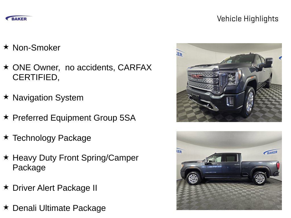 Certified 2022 GMC Sierra 3500 Denali w/ Denali Ultimate Package AWD/4WD image 4