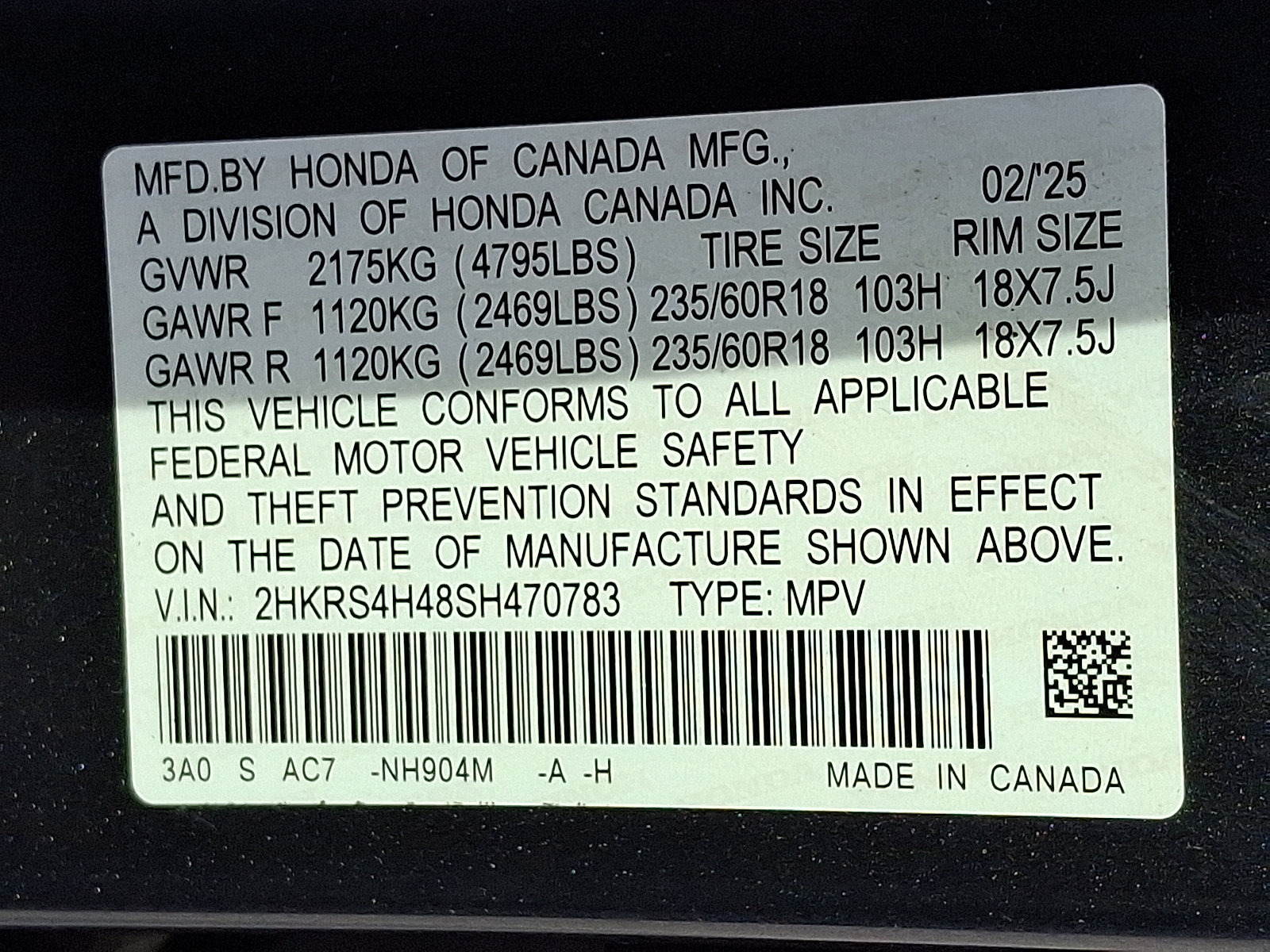 Used 2025 Honda CR-V EX image 27