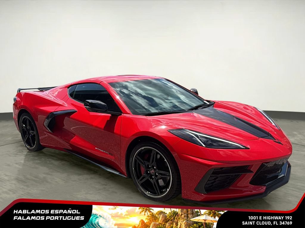 Certified 2024 Chevrolet Corvette Stingray Coupe w/ Z51 Performance Package RWD image 9