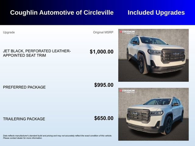 Used 2021 GMC Acadia AT4 w/ Preferred Package image 3