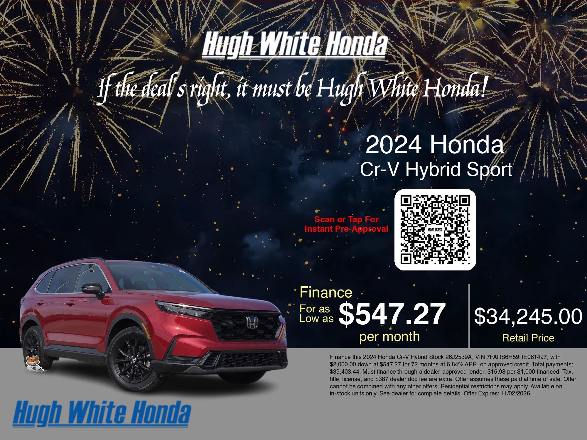Used 2024 Honda CR-V Sport image 5