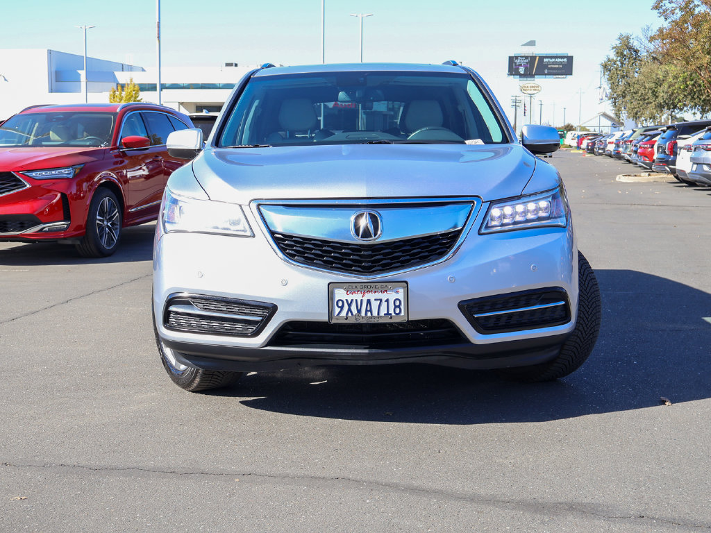 Used 2015 Acura MDX w/ Advance Package AWD/4WD image 2