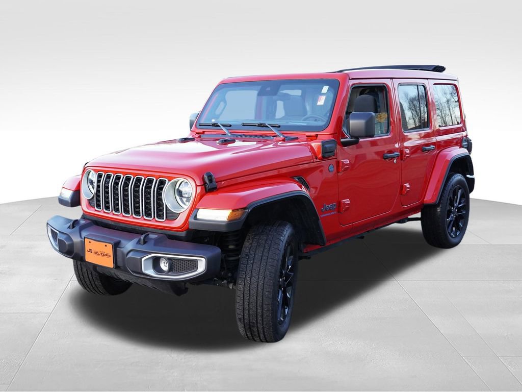 Certified 2025 Jeep Wrangler Unlimited Sahara w/ Safety Group AWD/4WD image 12