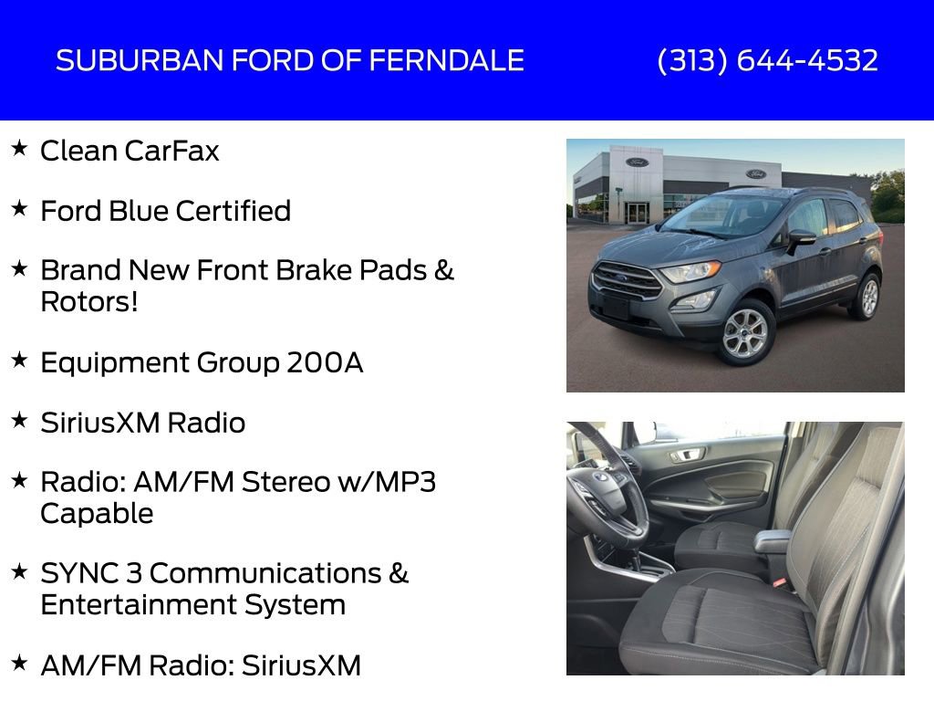 Used 2018 Ford EcoSport SE image 4