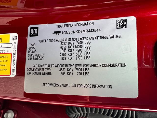 Used 2021 Chevrolet Tahoe LT image 42