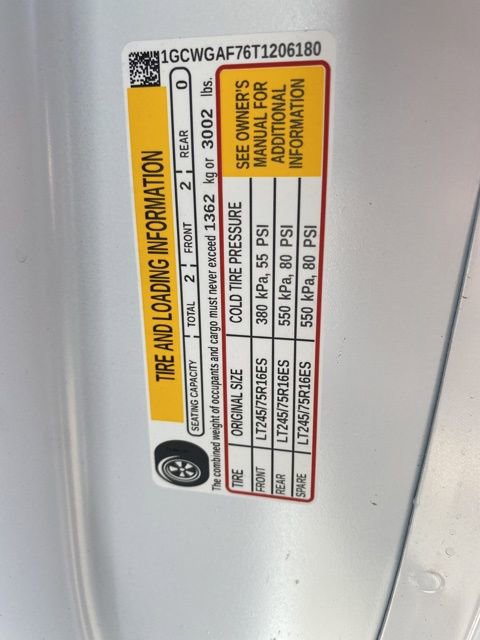 New 2026 Chevrolet Express 2500 RWD image 27