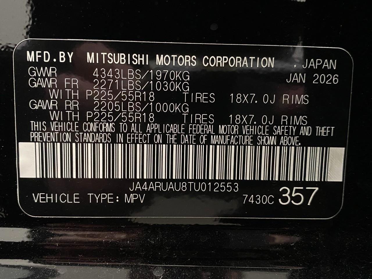 New 2026 Mitsubishi Outlander Sport AWD image 54