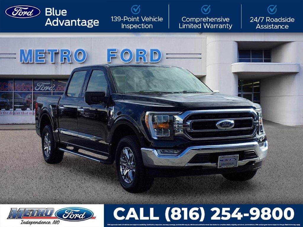 Certified 2022 Ford F150 XLT w/ Equipment Group 302A High AWD/4WD image 1