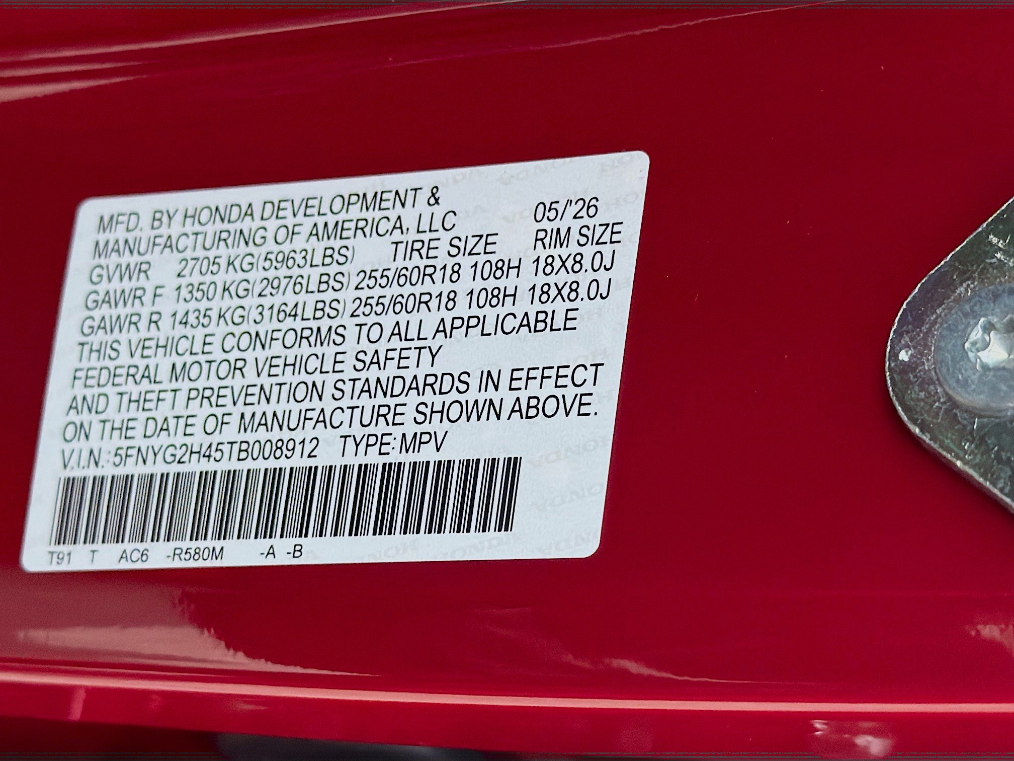 New 2026 Honda Pilot EX-L image 28