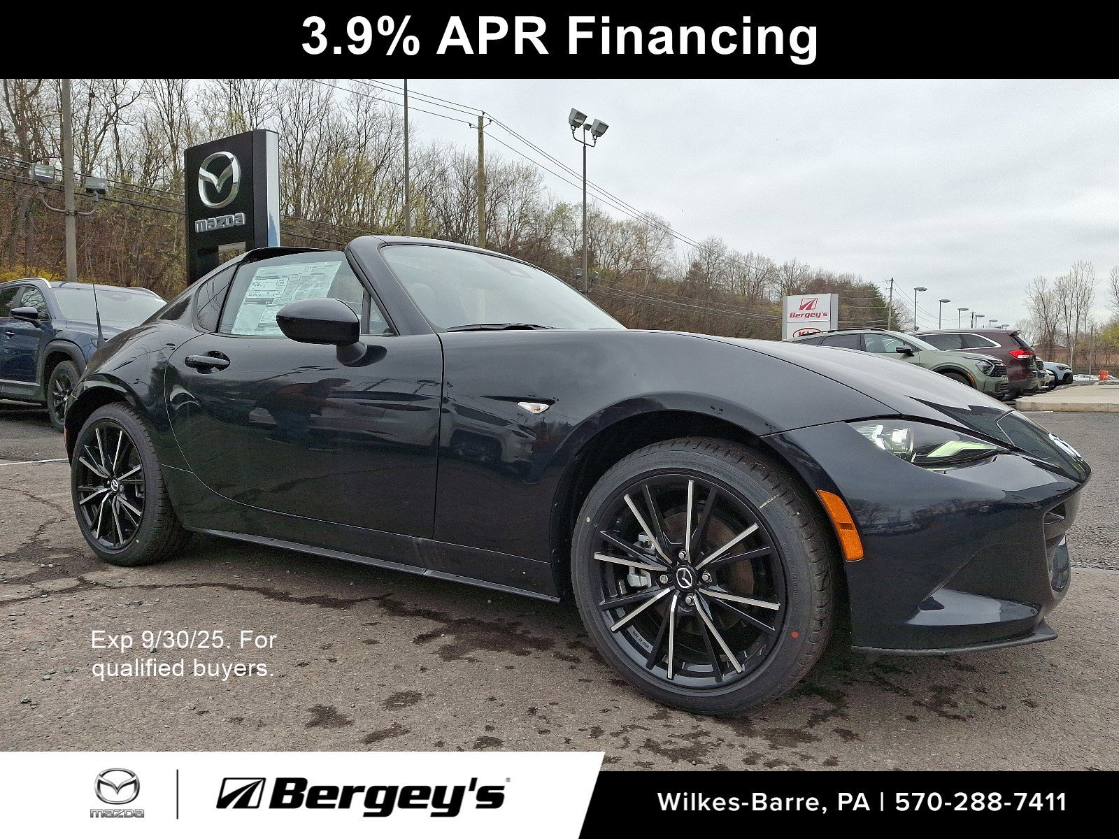 New 2024 MAZDA MX-5 Miata RF Grand Touring