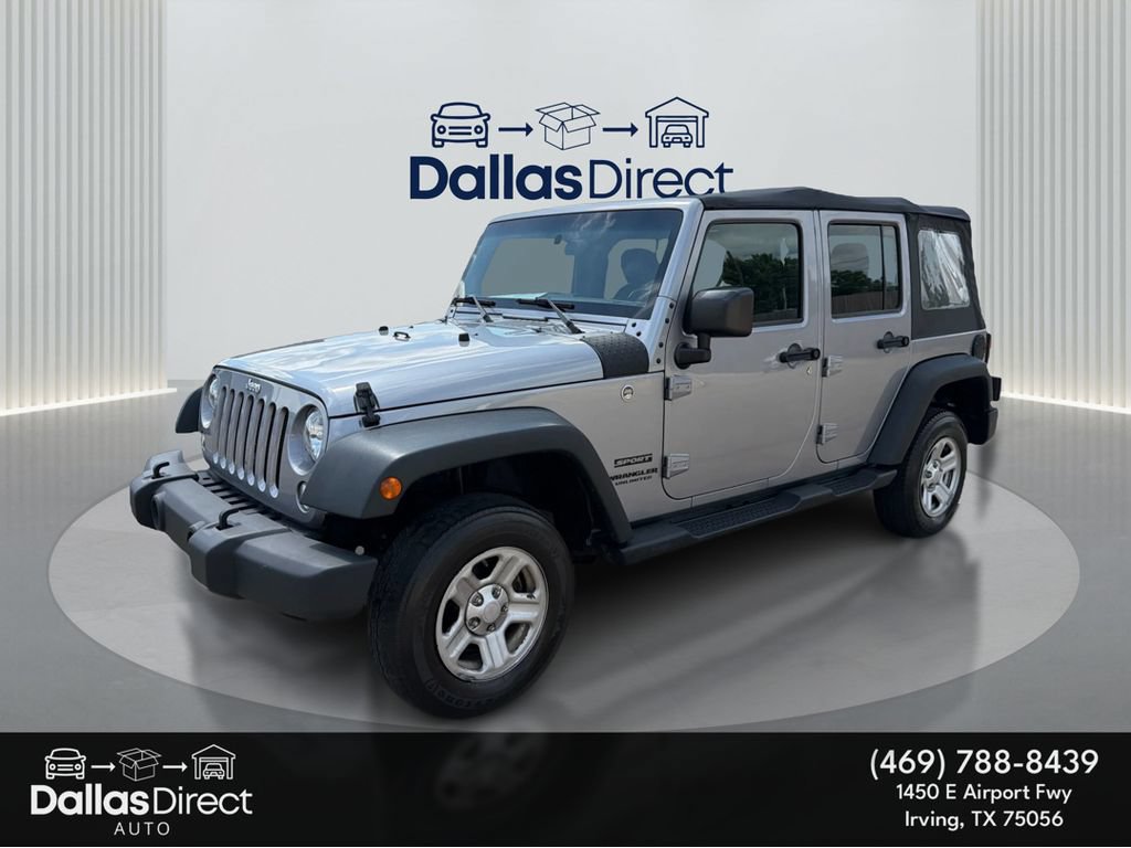 Used 2017 Jeep Wrangler Unlimited Sport w/ Connectivity Group
