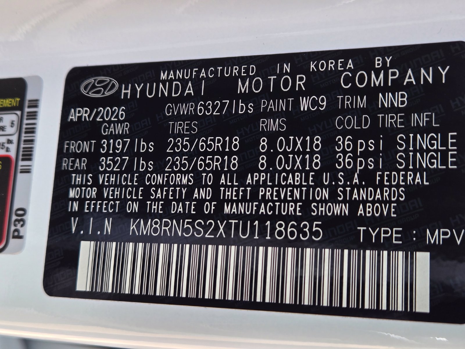 New 2026 Hyundai Palisade SEL FWD image 21