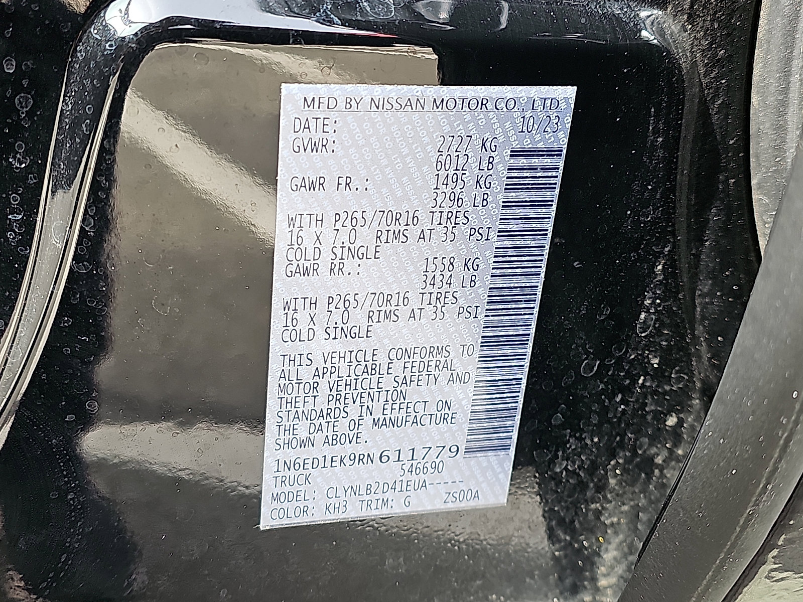 Certified 2024 Nissan Frontier SV image 25