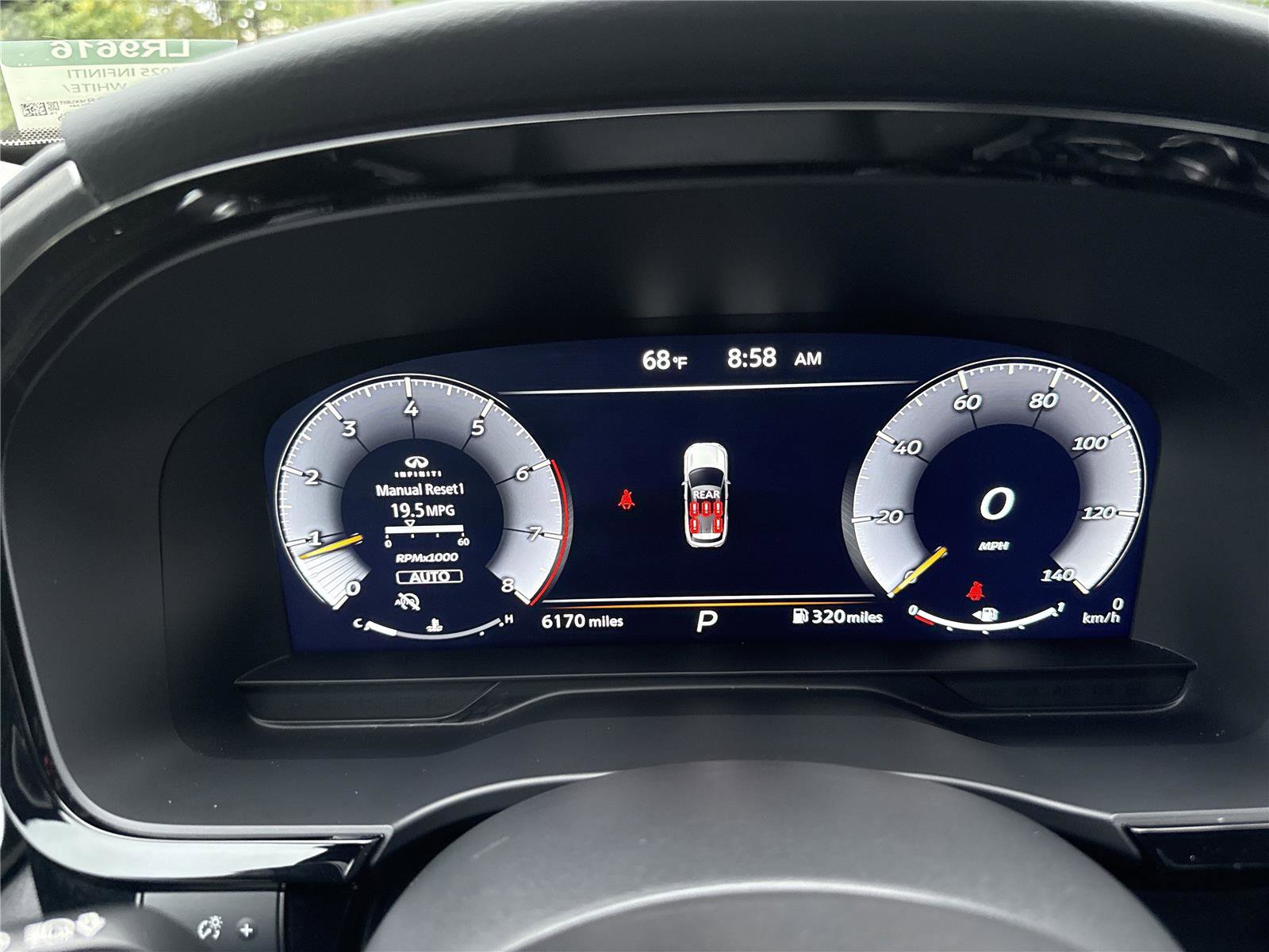 Certified 2025 INFINITI QX60 Luxe w/ Vision Package image 11