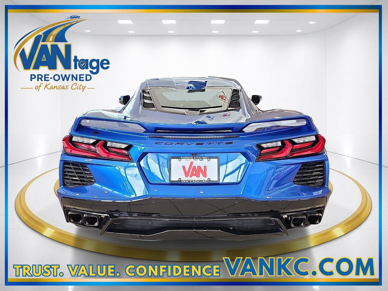 Certified 2021 Chevrolet Corvette Stingray Preferred Cpe w/ Z51 Performance Package RWD image 7