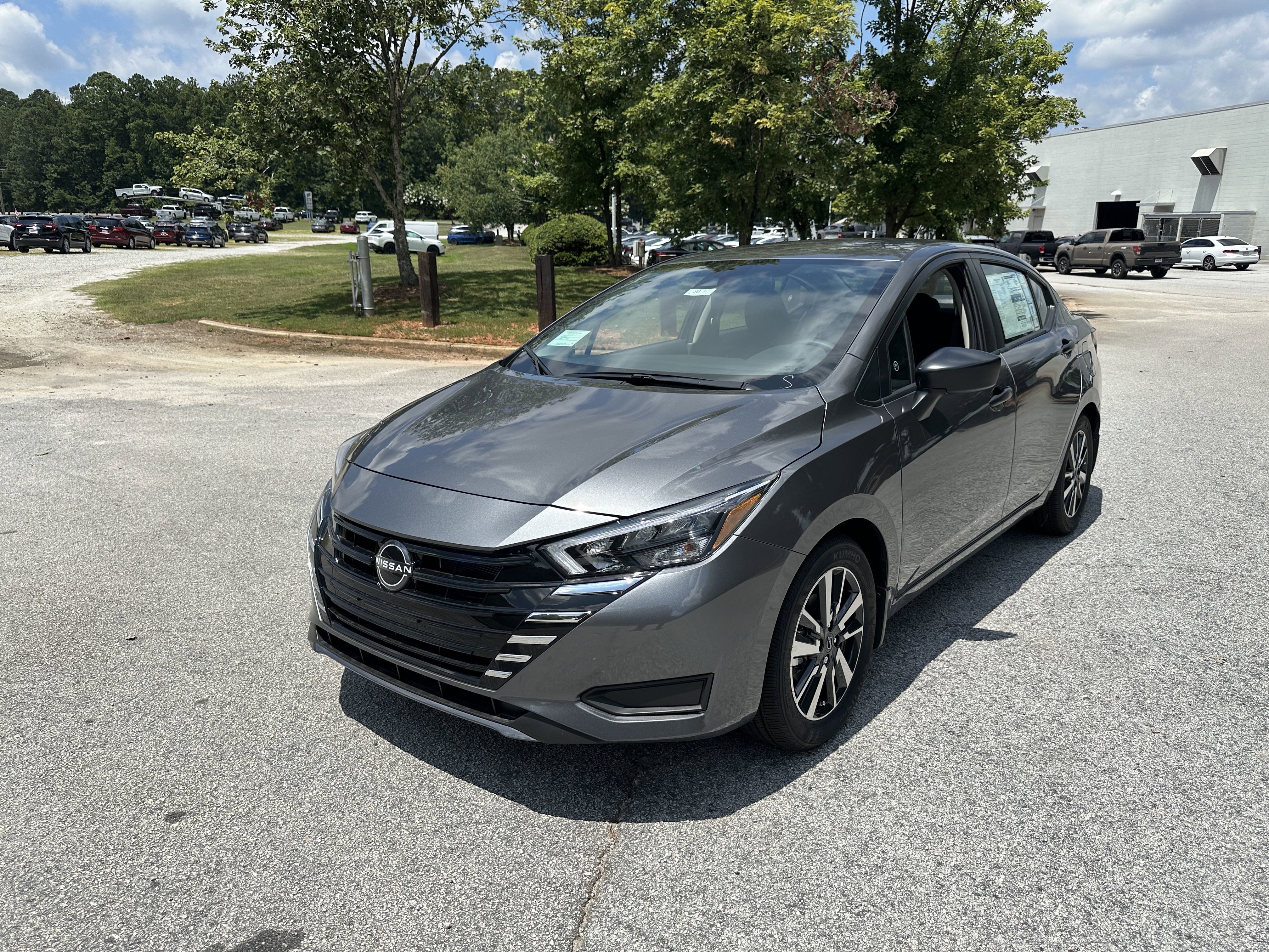 New 2025 Nissan Versa S w/ S Plus Package
