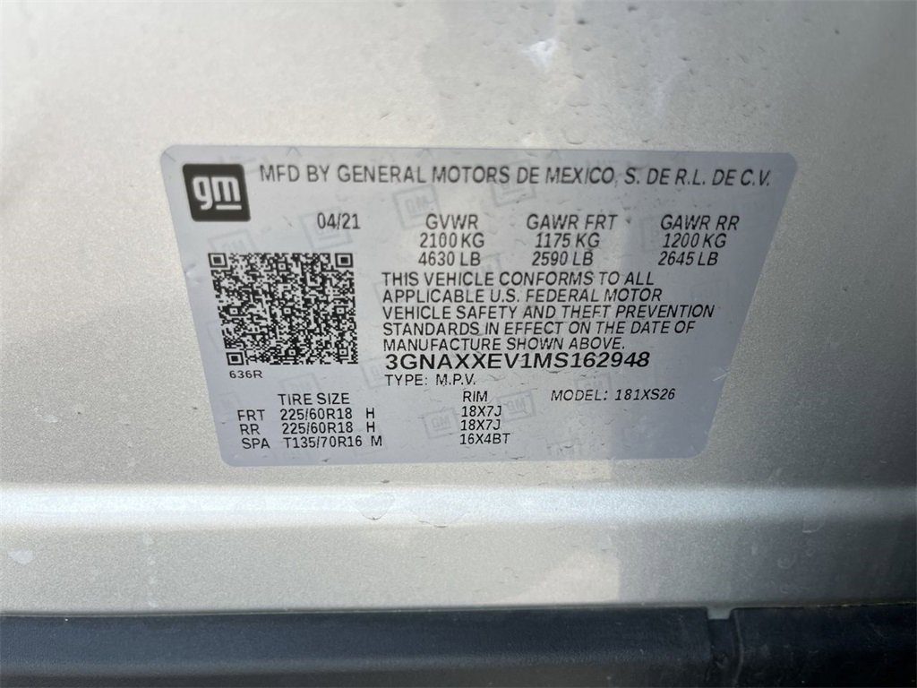 Certified 2021 Chevrolet Equinox Premier image 32