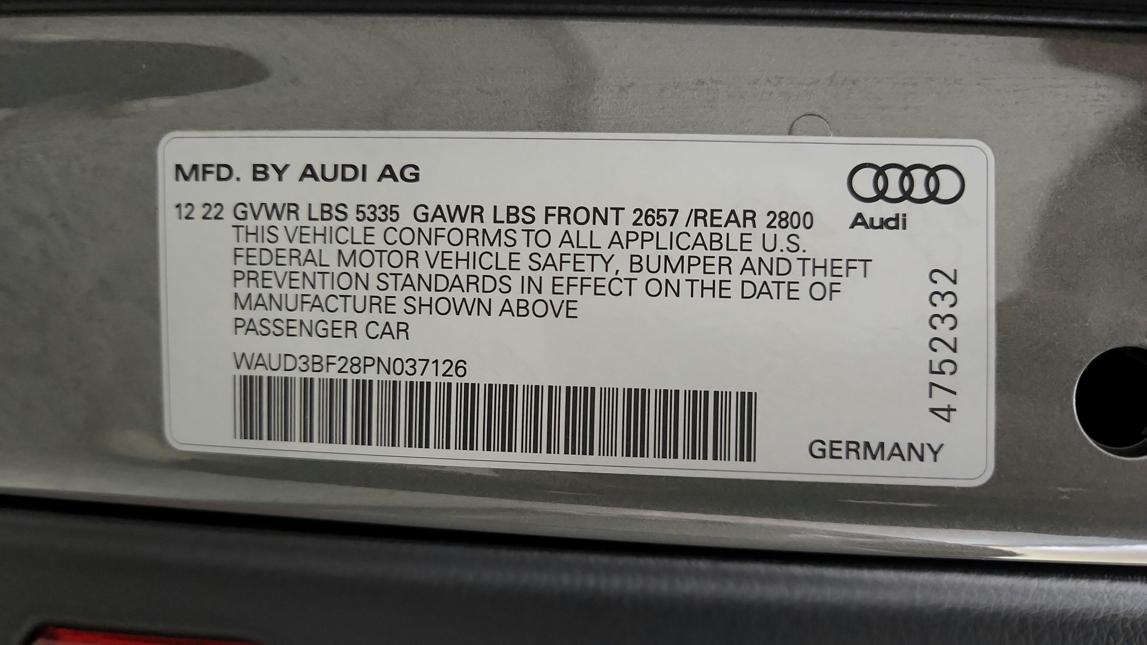 Used 2023 Audi A6 2.0T Premium w/ Convenience Package AWD/4WD image 20