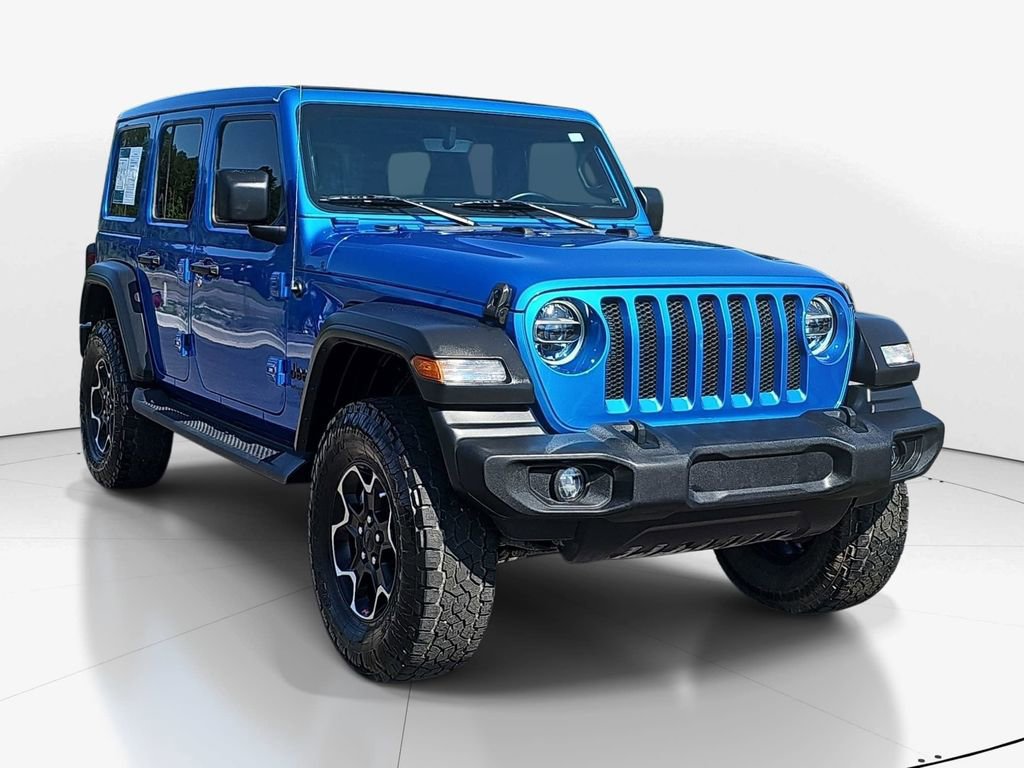 Used 2021 Jeep Wrangler Unlimited Sport w/ Sun And Sound Package AWD/4WD image 3