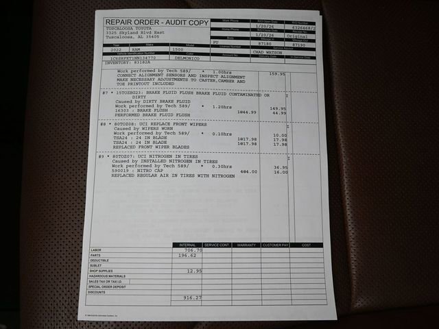 Used 2022 RAM 1500 Limited w/ Body Color Bumper Group image 5