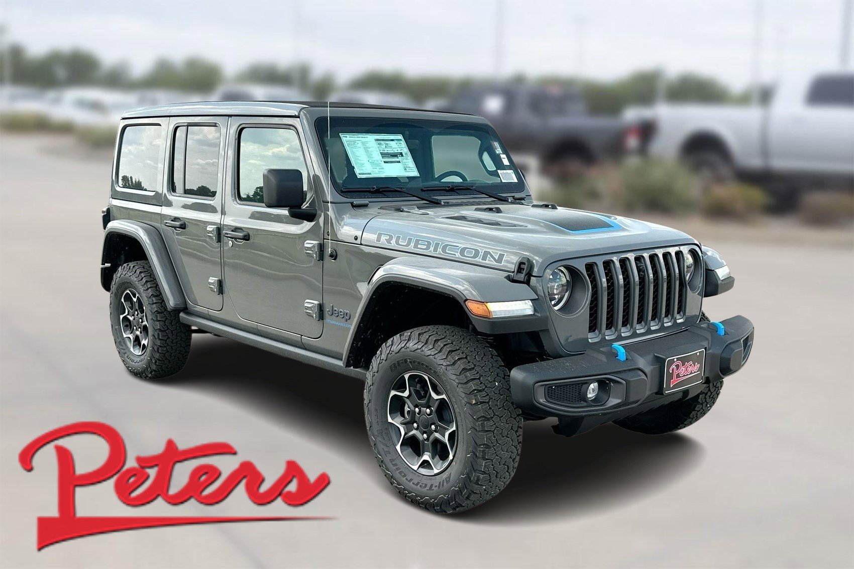 New 2023 Jeep Wrangler Unlimited Rubicon 4xe w/ Cold Weather Group image 1