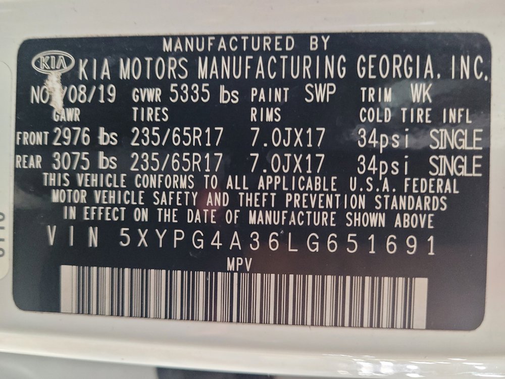 Used 2020 Kia Sorento LX FWD image 33