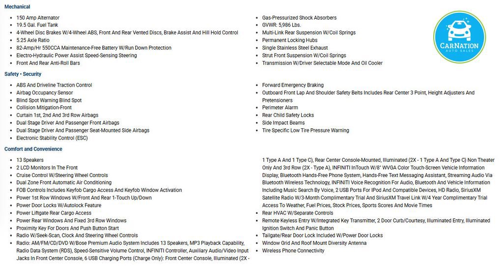 Used 2019 INFINITI QX60 Luxe w/ Essential Package image 10