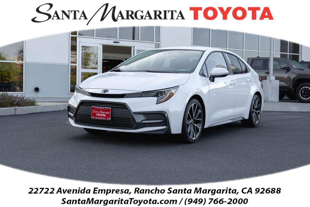 Certified 2020 Toyota Corolla SE w/ Carpet Mat Package (TMS) FWD image 1