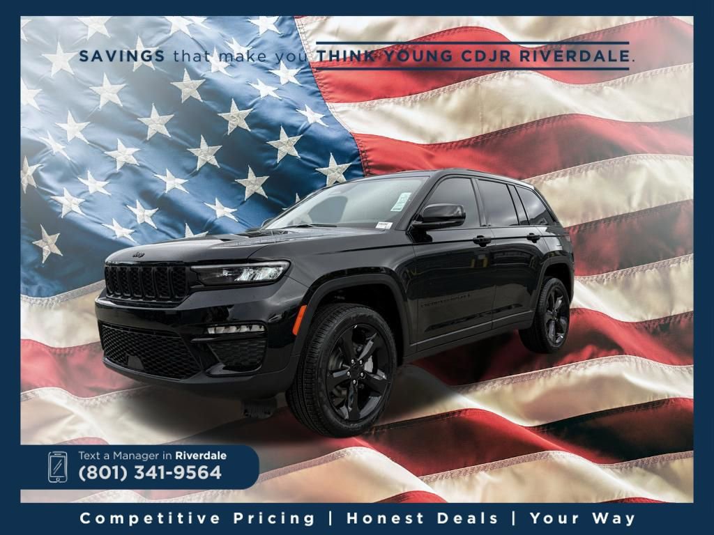 New 2025 Jeep Grand Cherokee Limited w/ Black Appearance Package