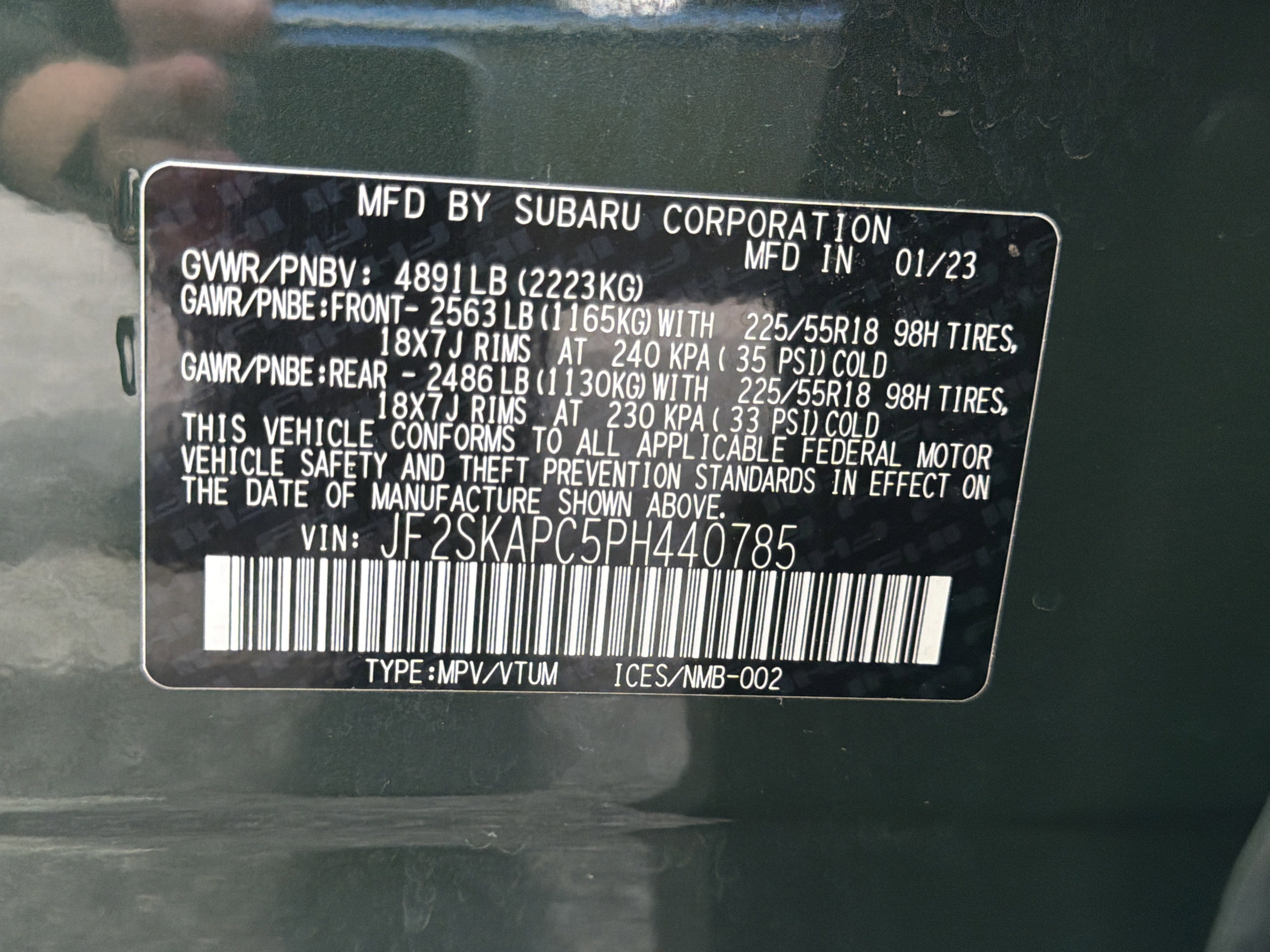 Used 2023 Subaru Forester Limited image 38