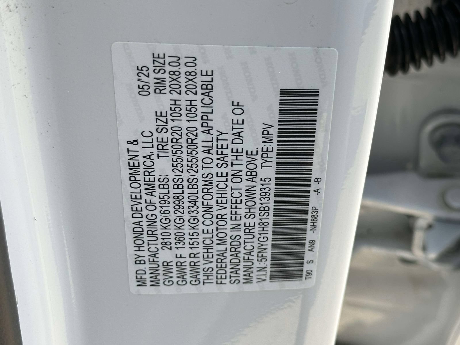 Used 2025 Honda Pilot Elite image 27