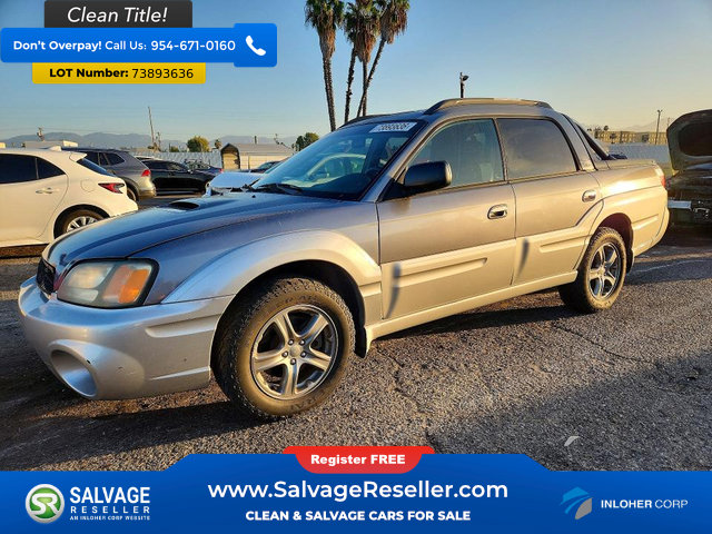 Used 2004 Subaru Baja Turbo AWD/4WD image 1