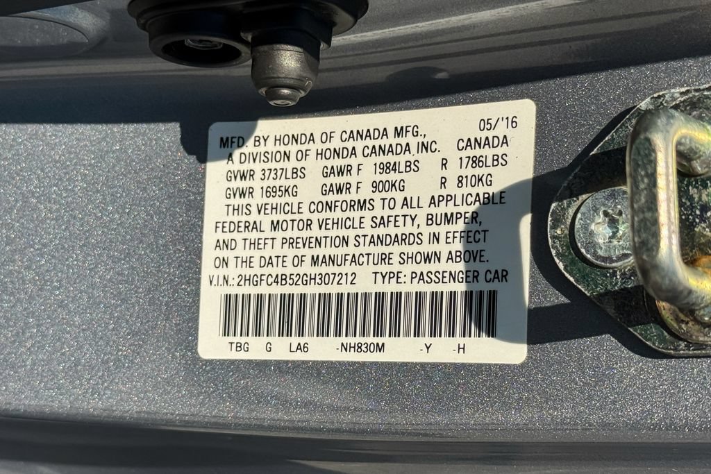 Used 2016 Honda Civic LX image 15