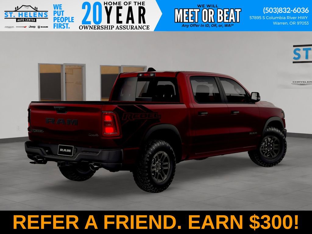 New 2026 RAM 1500 Rebel w/ Bed Utility Group image 4