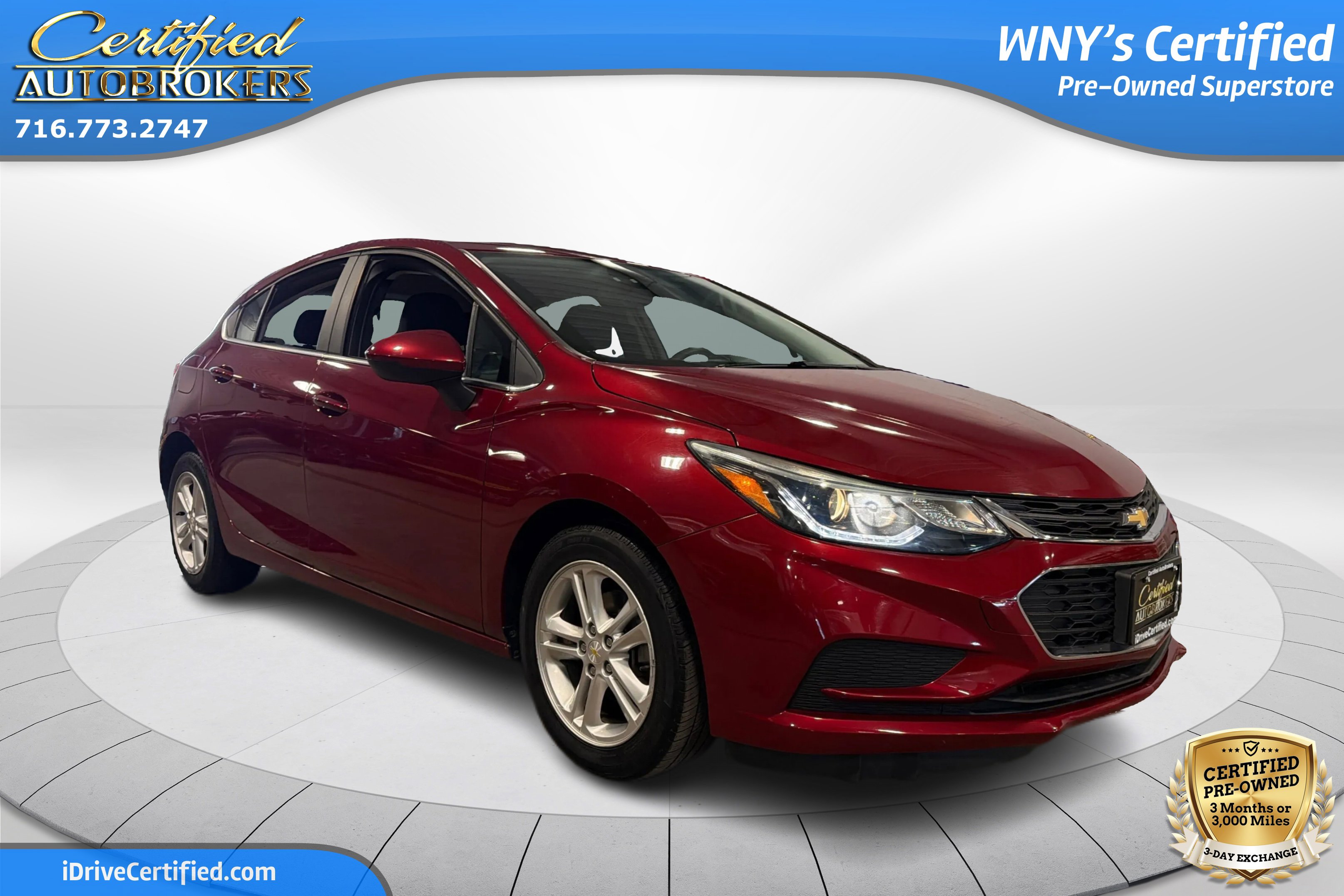 Used 2018 Chevrolet Cruze LT w/ Convenience Package FWD image 3