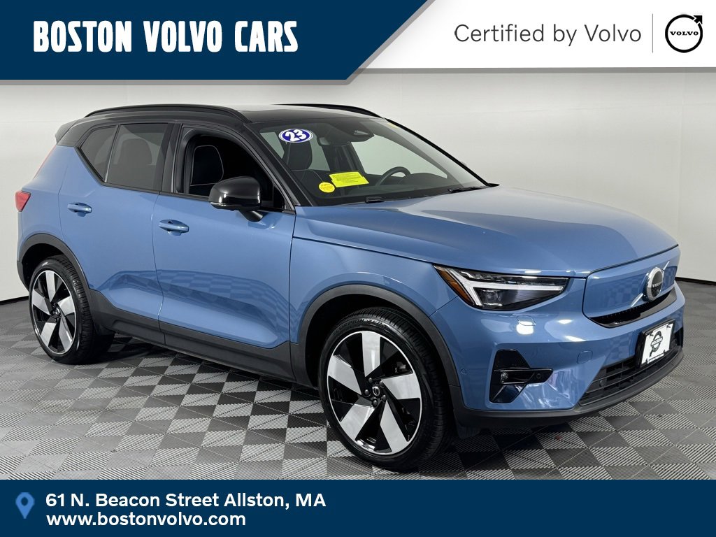 Certified 2023 Volvo XC40 Recharge Ultimate w/ Protection Package Premier