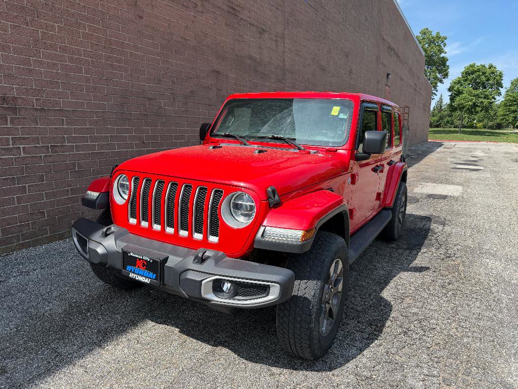 Used 2020 Jeep Wrangler Unlimited Sahara w/ Uconnect 4C Nav & Sound Group AWD/4WD image 1