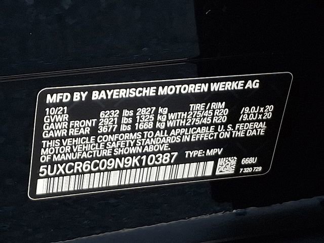 Used 2022 BMW X5 xDrive40i w/ Premium Package image 29