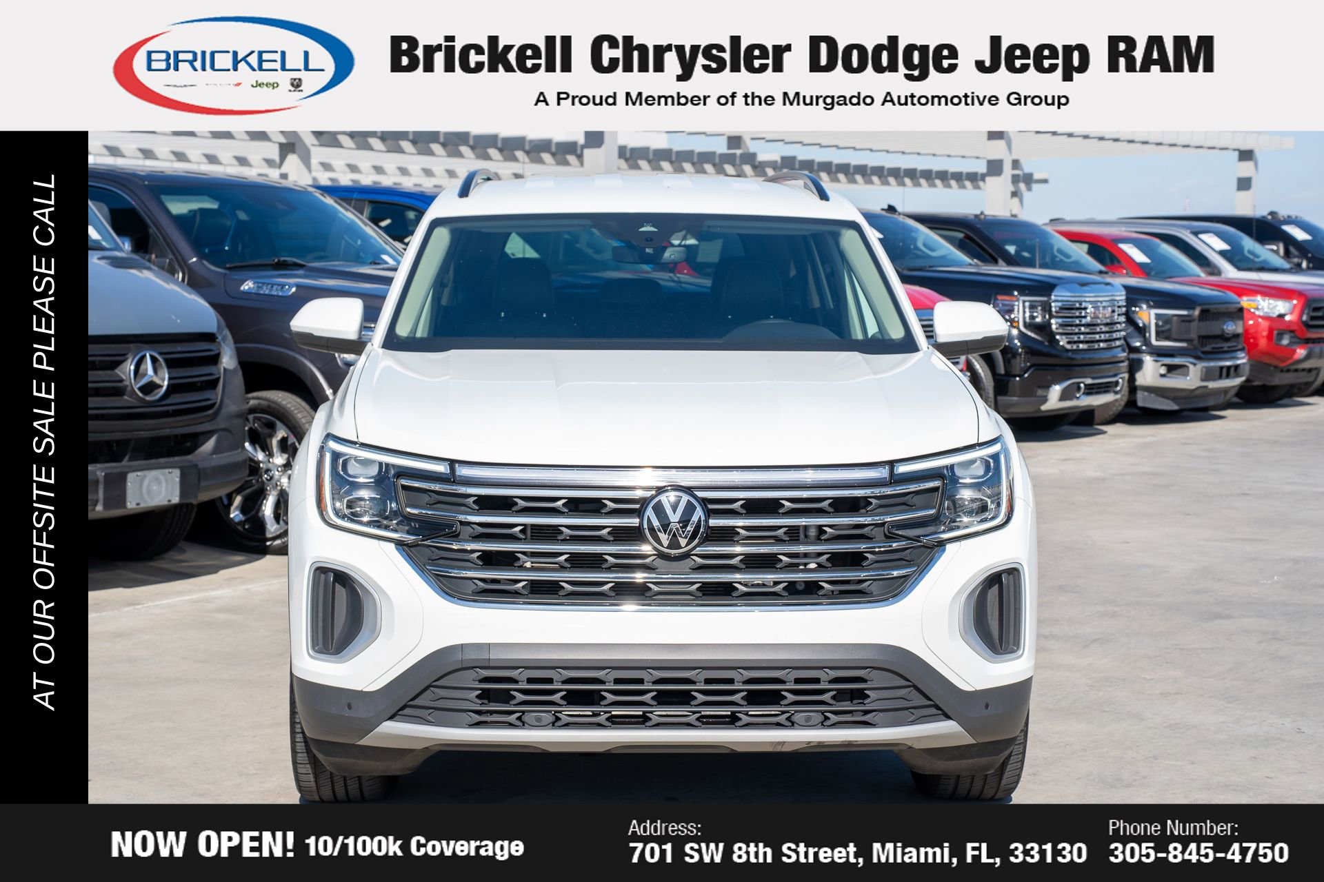 Used 2024 Volkswagen Atlas SE image 2