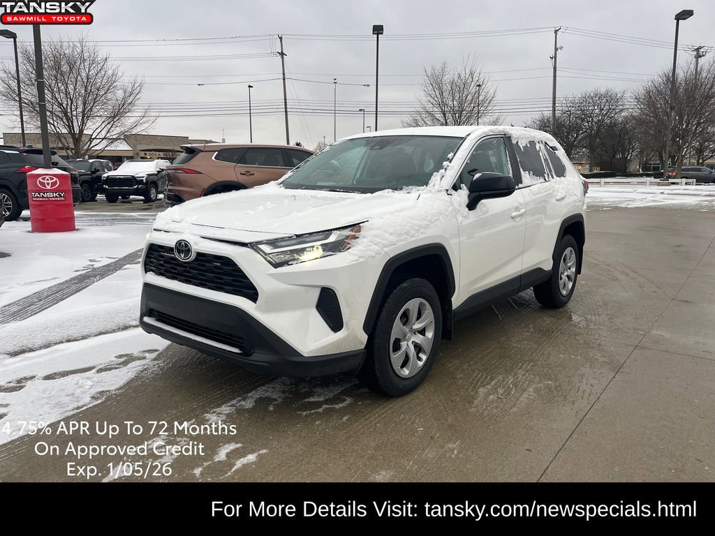 New 2025 Toyota RAV4 LE